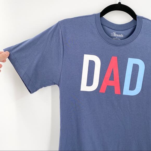 10Threads Mens Dad Tees Set of Two T-Shirts Size Small - Picture 3 of 12